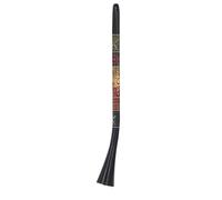 Meinl Percussion Pro Synthetic Didgeridoo - 57 inches / 145 cm large Didgeridoo - D Tuning - Plastic, Multicolored (PROFDDG1-BK)