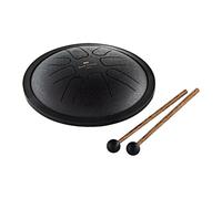 Meinl - Small Steel Tongue Drum SSTD1BK, Black, F Minor, 8 Notes, 7" / 18 cm Dia