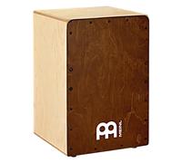 Meinl Percussion Snarecraft Cajon Instrument - Big Drum Box with 2 Snare Wires - Playing Surface Almond Birch (SC100AB)