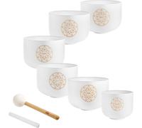 MEINL SONIC ENERGY Solfeggio Crystal Sound Singing Bowls Set 6-Piece