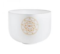 Meinl Solfeggio Crystal Singing Bowl 10" 963 Hz Note B4