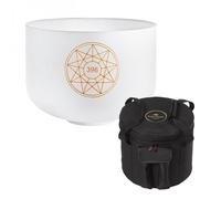 Meinl Solfeggio Crystal Singing Bowl 10" Ut 396 Hz Note G4 With Bag