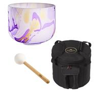 Meinl Sonic Energy 10" Marble Crystal Singing Bowl B4 Crown Chakra