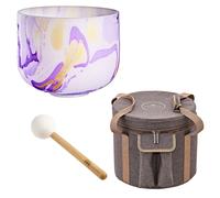 Meinl Sonic Energy 10" Marble Singing Bowl & Brown Bag Set B4 Crown Chakra
