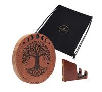 Meinl Sonic Energy 10" Rain Disk Stream Sound Moon Phases & Tree of Life Carving