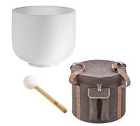 Meinl Sonic Energy 12" Crystal Singing Bowl Set Heart Chakra