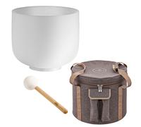 Meinl Sonic Energy 12" Crystal Singing Bowl With Brown Bag Navel Chakra