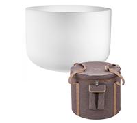 Meinl Sonic Energy 16" Crystal Singing Bowl Note D3 440 Hz Sacral Chakra