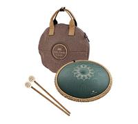 Meinl Sonic Energy Octave Steel Tongue Drum Percussion Instrument 16", 9 Notes with Mallets, Bag - for Musician Gift, Meditation, Yoga, Sound Baths