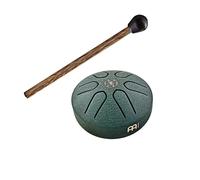 Meinl Sonic Energy 3" Pocket Steel Tongue Drum A Major 6 notes 440 Hz Dark Green Germ of Life