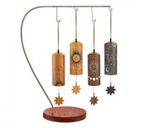 Meinl Sonic Energy 4 Piece Cosmic Bamboo Chime Set & Stand