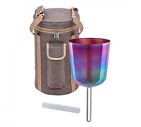 Meinl Sonic Energy 5.75" Essence Solfeggio Crystal Singing Bowl Re 417 Hz Copper Brown