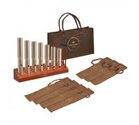 Meinl Sonic Energy 7-piece Wah-Wah Tube Chakra Set 432 Hz Champagne Gold