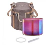 Meinl Sonic Energy 8" Essence Solfeggio Crystal Singing Bowl 174 Hz Brandy Rose