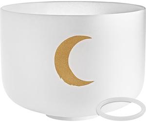 Meinl Sonic Energy Crystal Singing Bowl 12" G#3 Note Synodic Moon Planetary High-purity Quartz - for Meditation, ASMR, Sound Therapy, Yoga
