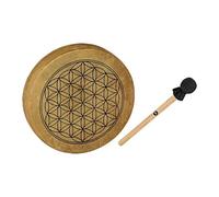 Meinl - Sonic Energy Hoop Drum 15 inch Diameter: Flower of Life Design, Incl. Le