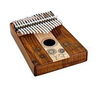 Sonic Energy Sound Hole Kalimba - 17 notes in C Major - For Meditation, Yoga, Percussion - Maple and Acacia Wood - Including Accessories (KL1706H)
