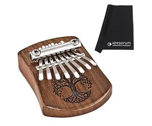 Meinl Sonic Energy KL801TOL Mini Kalimba + Keepdrum Microfibre Cloth