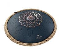 Meinl Sonic Energy Octave Steel Tongue Drum Engraved D Amara Blue
