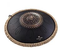 Meinl Sonic Energy Octave Steel Tongue Drum Engraved D Kurd Black