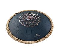 Meinl Sonic Energy Octave Steel Tongue Drum Engraved D Amara Blue