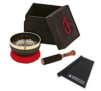 Meinl Sonic Energy SB-OM-300 Singing Bowl Om Series Sinigng Bowl for Meditation Yoga + Keepdrum Microfibre Cloth