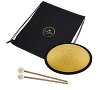 Meinl Sonic Energy Steel Tongue Drum Percussion Instrument 10", 8 Notes with Mallets, Bag - for Musician Gift, Meditation, Yoga, Sound Baths
