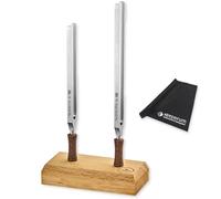 Meinl Sonic Energy TTFTCMYYSET Tuning Fork Set Yin Yang 2-Piece with Keepdrum Microfibre Cloth
