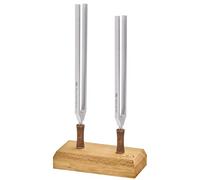 Meinl Sonic Energy Tuning Fork Set of 2, Binaural Therapy Frequencies - Alpha 139 Hz, Master 128 Hz - for Meditation, Yoga, Sound Baths, Chakra Healing