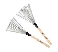 Meinl Stick & Brush 5A Fixed Wire Brush, Pair