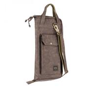 Meinl Cymbals Drumstick Bag - Vintage Hyde - for Sticks, Mallets, Brushes and Rods, Heavy-Duty Fabric with Shoulder Strap Plus Floor Tom Hooks (MVHSDB)