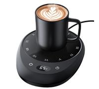 MEION Coffee Mug Warmer for Desk, Coffee Cup Warmer, 4 Temp Settings & 1-12H Timer, Coffee Warmer with Auto Shut Off Smart Gravity Sensor, Beverage & Candle Warmer Coffee Gifts Accessories(Black)
