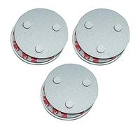 meioro Magnetic Smoke Detector Installation Tool,Quick and Easy Fastening Ceiling Mounted Kit for Smoke Alarm,No Need Drill No Danger 10 Seconds Install (3pc)
