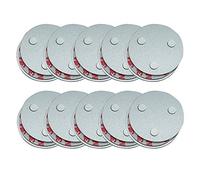 meioro Magnetic Smoke Detector Installation Tool,Quick and Easy Fastening Ceiling Mounted Kit for Smoke Alarm,No Need Drill No Danger 10 Seconds Install (10pc)