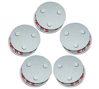 meioro Magnetic Smoke Detector Installation Tool,Quick and Easy Fastening Ceiling Mounted Kit for Smoke Alarm,No Need Drill No Danger 10 Seconds Install (5pc)