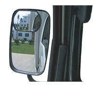 meioro Truck Blind Spot Mirror,HD Glass Convex Wide Angle Rear View Mirror Back Mirror for Any Truck and Bus Fit Stick On Lens (2pcs pack)