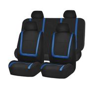 MEIQIANG Car Seat Covers for MG ZS EV MG3 MG4 MG5 MG7 GT HS RX5 2000-2023 2024, Full Surround Waterproof Breathable Anti-slip Auto Interior Accessories,Blue