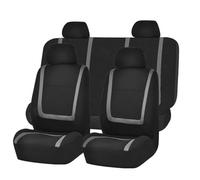 MEIQIANG Car Seat Covers for MG ZS EV MG3 MG4 MG5 MG7 GT HS RX5 2000-2023 2024, Full Surround Waterproof Breathable Anti-slip Auto Interior Accessories,Grey