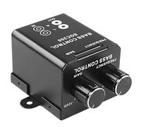 MEIRIYFA Car Bass Volume Control Knob, Universal RCA Bass Amplifier Controller, Car Audio Gain Equalizer Regulator Frequency Adjust Knob