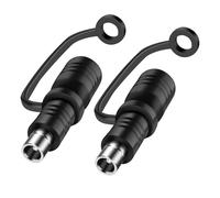 MEIRIYFA DC 5.5x2.1mm Female Connector to DC 8.0x2.0mm Male Connector Adapter, 2Pcs DC8020 Male to DC5521 Female Adapters for Solar Panel RV Portable Power Station