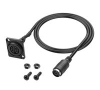 MEIRIYFA DIN 8 Pin MIDI Extension Cable, D-Type MIDI DIN 8 Pin Female to Female Connector Adapter Panel Mount Audio Cord for Bang Olufsen PowerLink MK2 - (83CM, F-F)