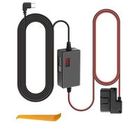 MEIRIYFA OBD OBD2 Power Cable for Dash Camera, OBD2 to USB C Charger Cable with 24 Hours Surveillance Type C 16Pin OBDII Step Down Hardwire Kit Charger Cable for Dash Camera GPS DVR (3.1M)