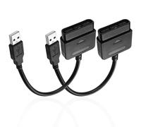 MEIRIYFA PS2 Controller to USB Adapter Converter Cable Compatible with PS2/PS3 Controller Gamepad to PS3/PC Controller - 2Pack, 20cm