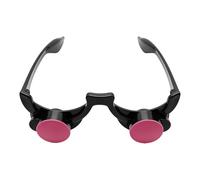 MEISH Glowing Red Eyes Glasses Scary Grim Reaper Glowing Red Eye Halloween, Funny Masquerade Party Props Devil Death Cosplay for Party