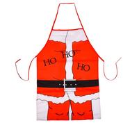 MEISH Santa Clause Apron Christmas Novelty Apron Christmas Kitchen Apron Christmas Fancy Dress for Family Dinner Cooking BBQ