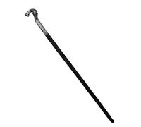 MEISH Snake Scepter King Scepter Fancy Dress Costume Accessories Egyptian Pharaoh Scepter for Halloween Cosplay Props Carnival Dress Up(Silver)