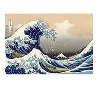 Meishe Art Poster Print Wall Art Picture Seascape Great Wave of Kanagawa by Katsushika Hokusai Artwork Reproduction (30cm x 40cm)
