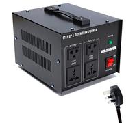 MEISHILE Transformer 2000W Step Up and Down Voltage Regulator Converter Power Transformer AC-AC 220V to 110V 230V / UK to US / 110V to 220V / US to UK Converter 2000 Watts DT-2000VA