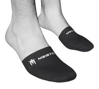 Meister 2.5mm Thermal Neoprene Toe Warmer Booties for Cycling, Running, Hiking & Ice Baths (Pair) - Black