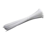 Meister 200 mm Cable Ties, Pack of 100, 7452580 | Practical set, keeps shape, durable and robust, cable tie set for bundling, cable connectors